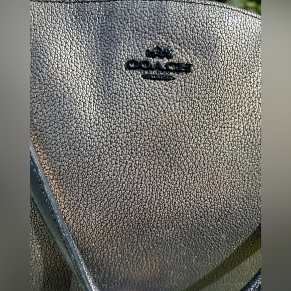 COACH Kelsey Satchel Metallic Leather - Picture 3 of 15